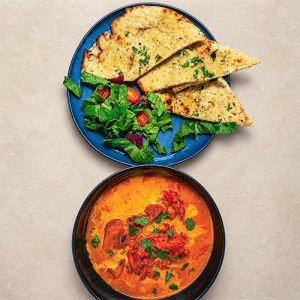 Butter Chicken and Naan Combo