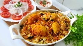 Tray Of Egg Dum Biriyani