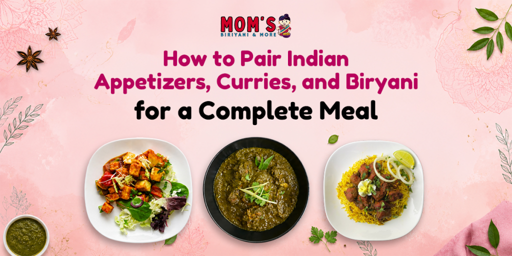Indian meal pairing